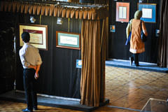 افتتاحیه نمایشگاه آثار و وسائل نوشتاری استادان خوشنویسی ایران